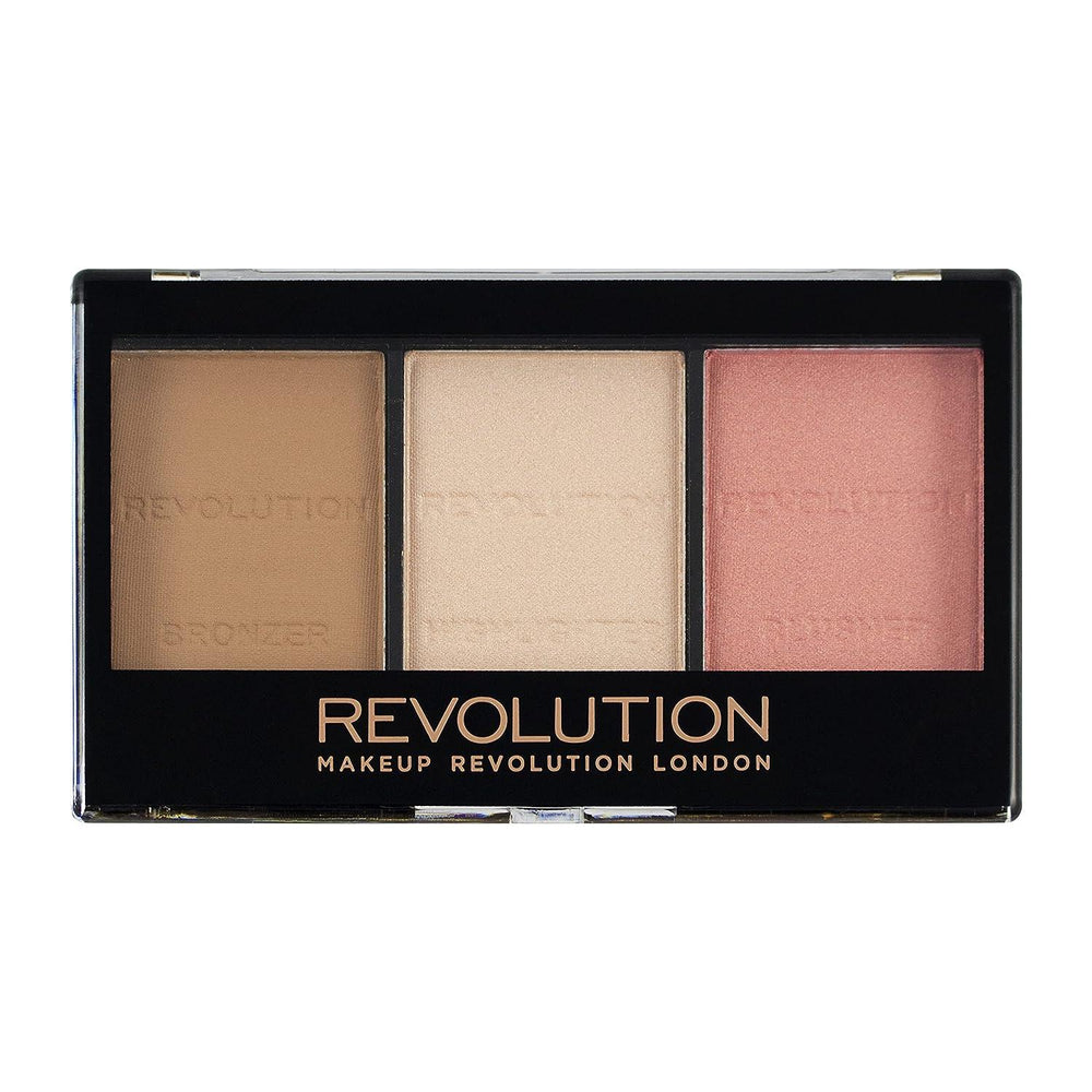 Revolution 3 in 1 Kit Bronzer + Highlighter + Blusher Revolution