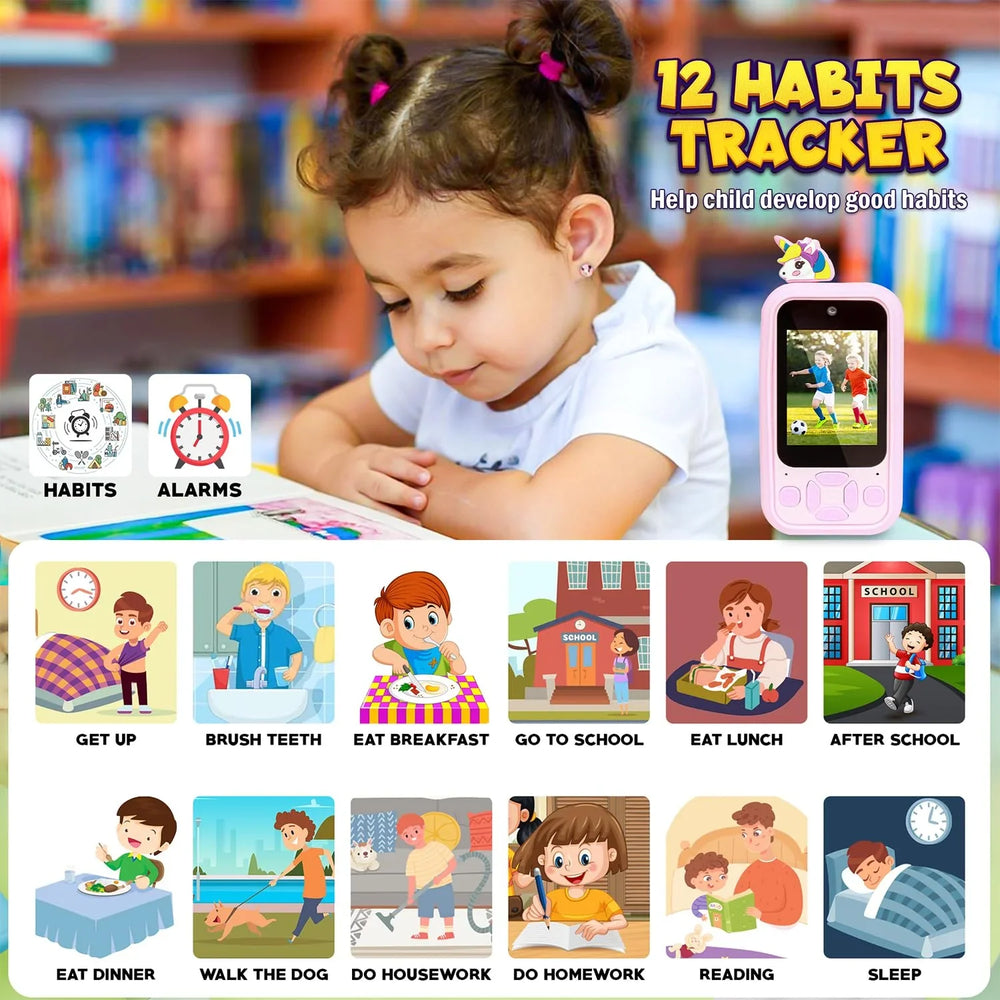 Learning Play Toy Mobile Phone with Dual Camera Cosmia.pk