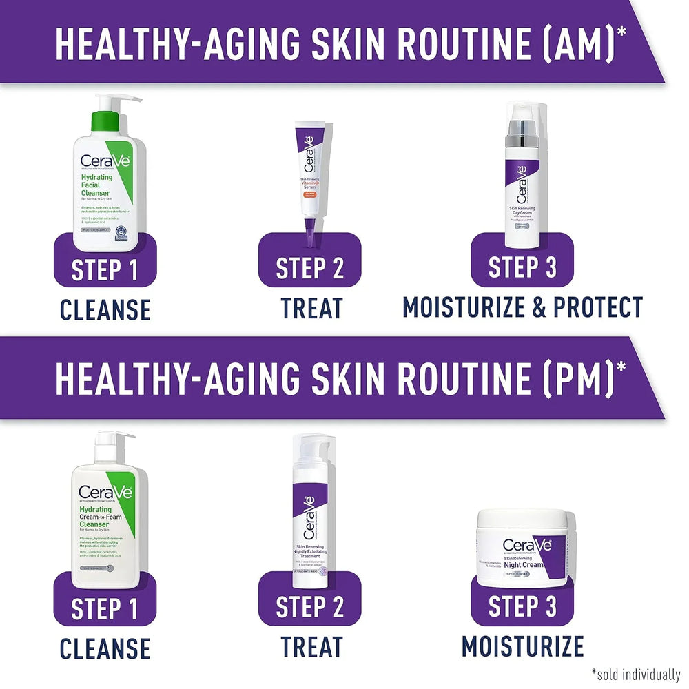 CeraVe Skin Renewing Nightly Exfoliating Treatment - 50ml CeraVe