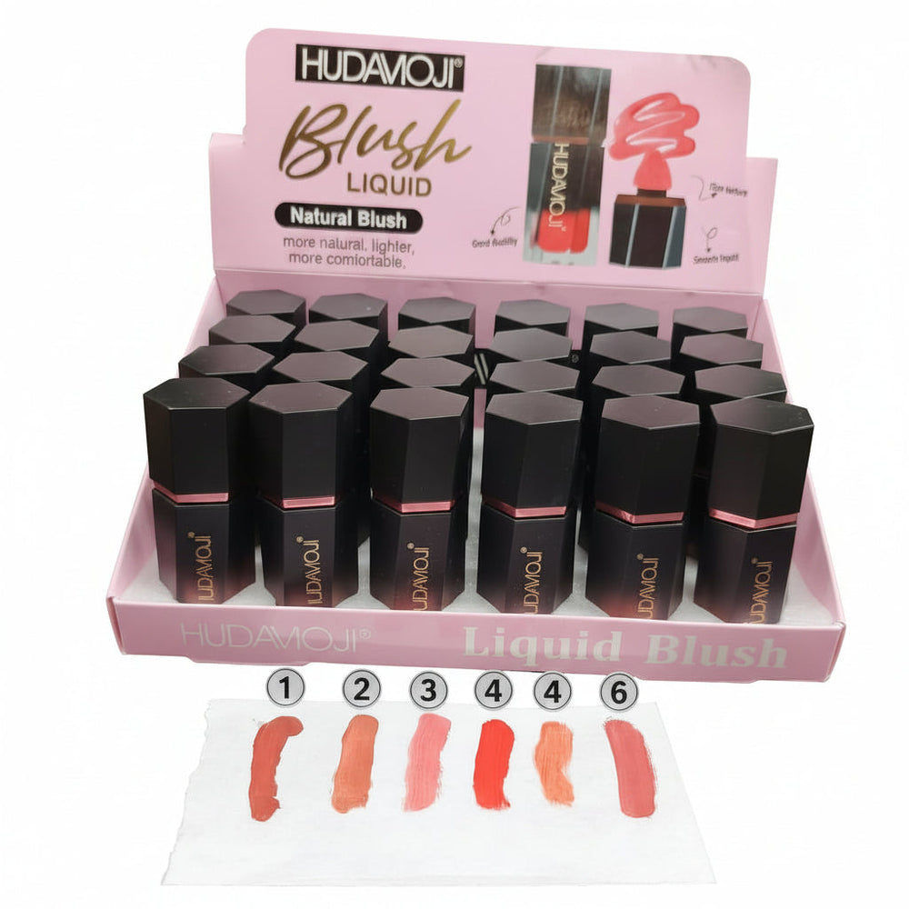 Hudamoji Natural Long Lasting Matte Cheek Liquid Blusher Huda Moji