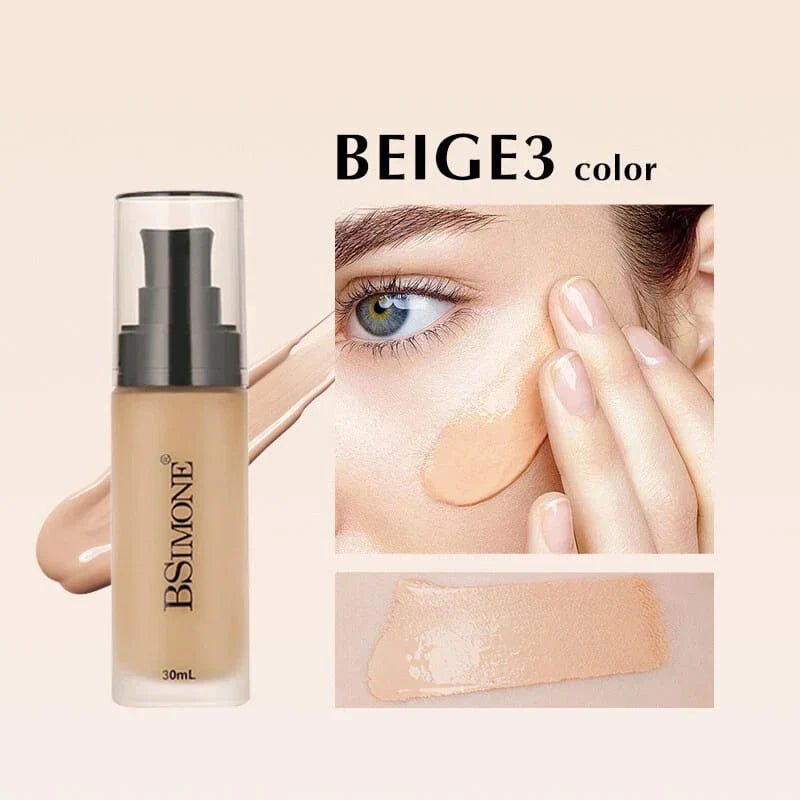BSimone Long-Lasting High Coverage Foundation-30ml BSimone