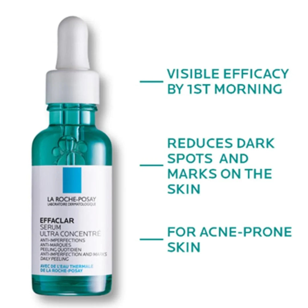 La Roche Posay Effaclar Ultra Concentrated Serum | Anti-Acne and Anti-Mark Serum 30ml La Roche Posay