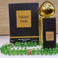 Fakhrul Oudh Attar with Tasbeeh 6ml Cosmia