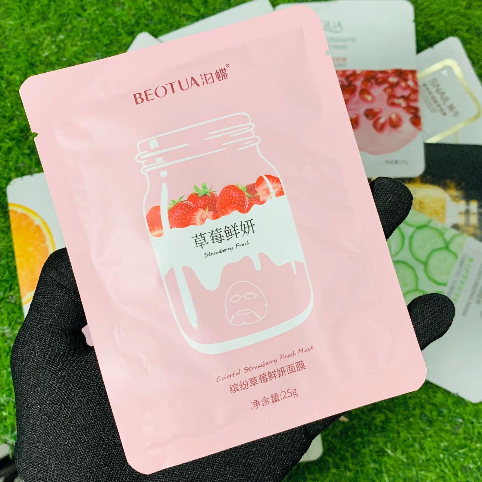 Moisturizing Face Sheet Masks - 10pcs Bioaqua