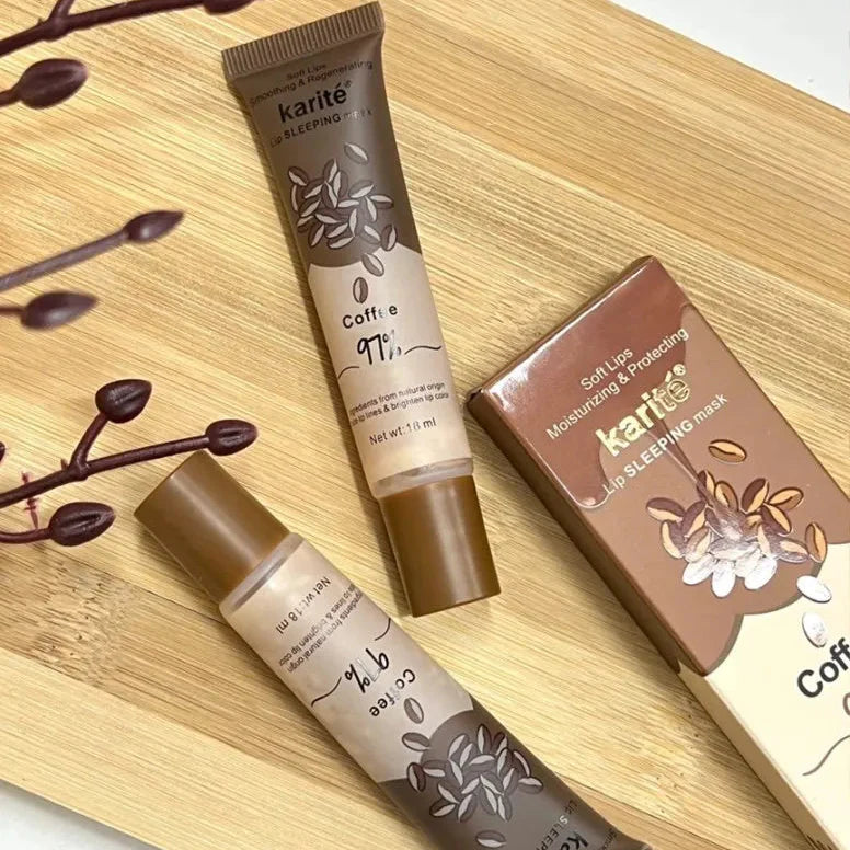 Karite Lip Sleeping Mask With Coffee Extract 97% - 18ml Karite