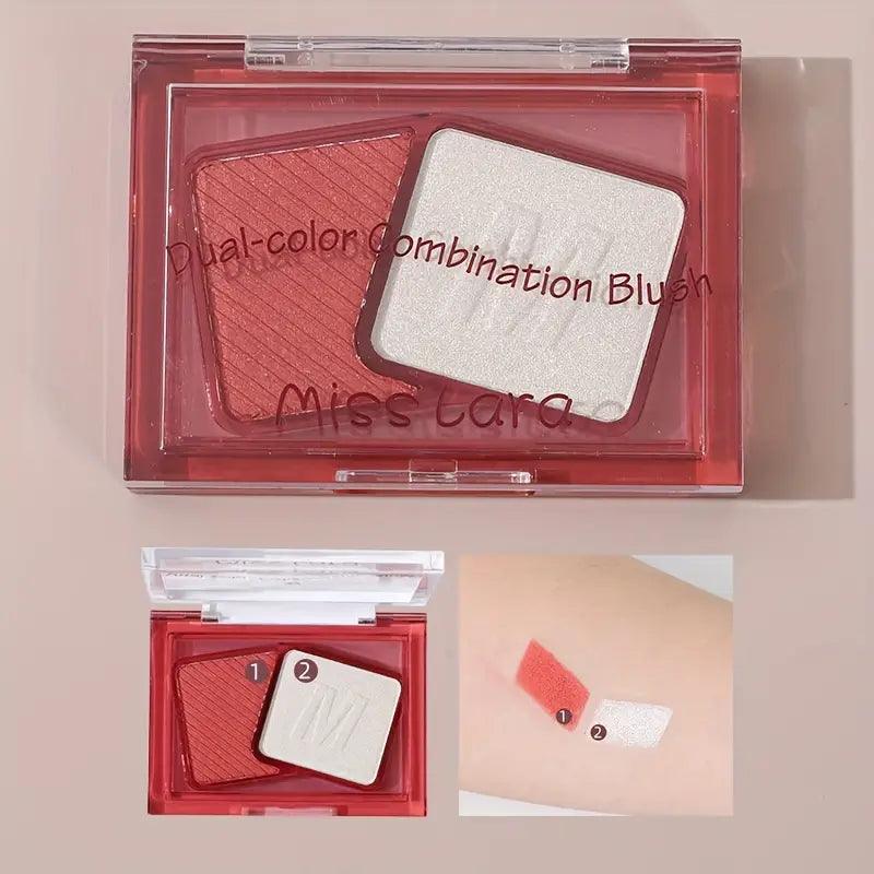 Miss Lara Two Tone Blush Palette Miss Lara