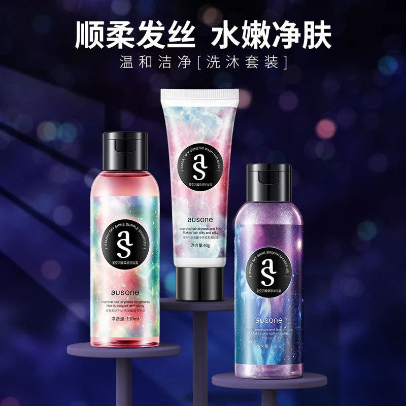Ausone Australia Imported Shampoo Hair Mask Shower Gel 3Pcs Set Ausone