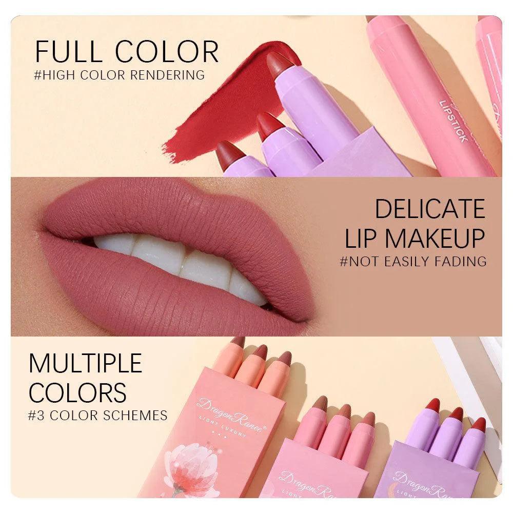 Dragon Ranee Light Luxury Lip Crayon Set Dragon Ranee