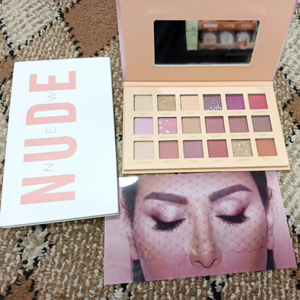 Huda Beauty Nude Eyeshadow Palette - 18 Colors Huda Beauty