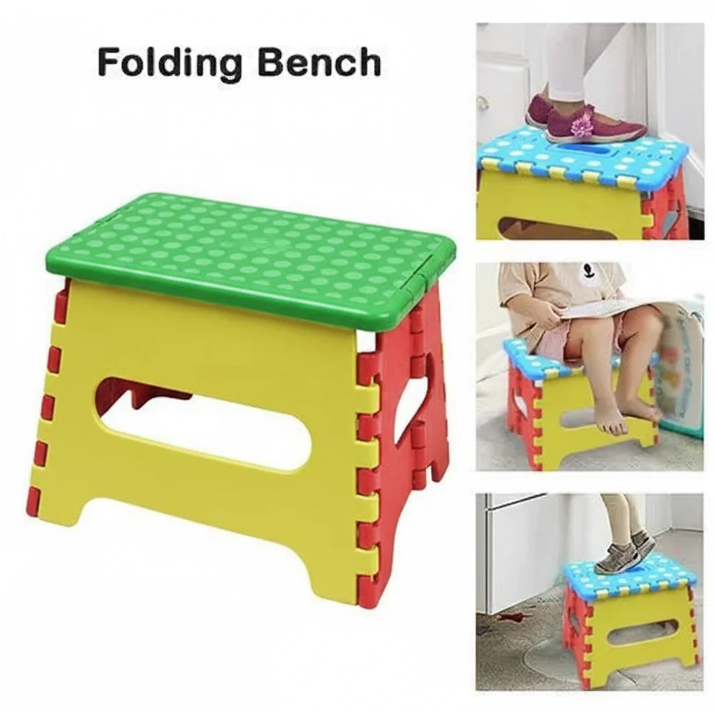 Multi Purpose Portable Plastic Mini Seat Folding Stool Cosmia.pk