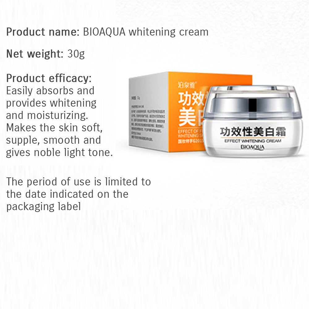 BIOAQUA Effect Whitening Anti Freckle Cream 30g Bioaqua