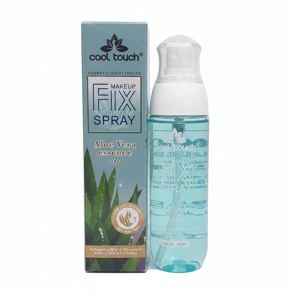 Cool Touch Makeup Aloevera Fix Spray Essence - 78ml cool touch