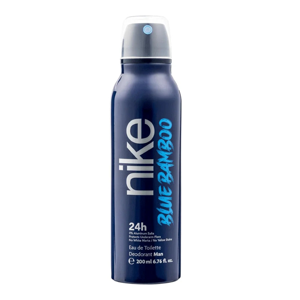 NIKE - Blue Bamboo Deodorant Man Body Spray - 200ml Nike