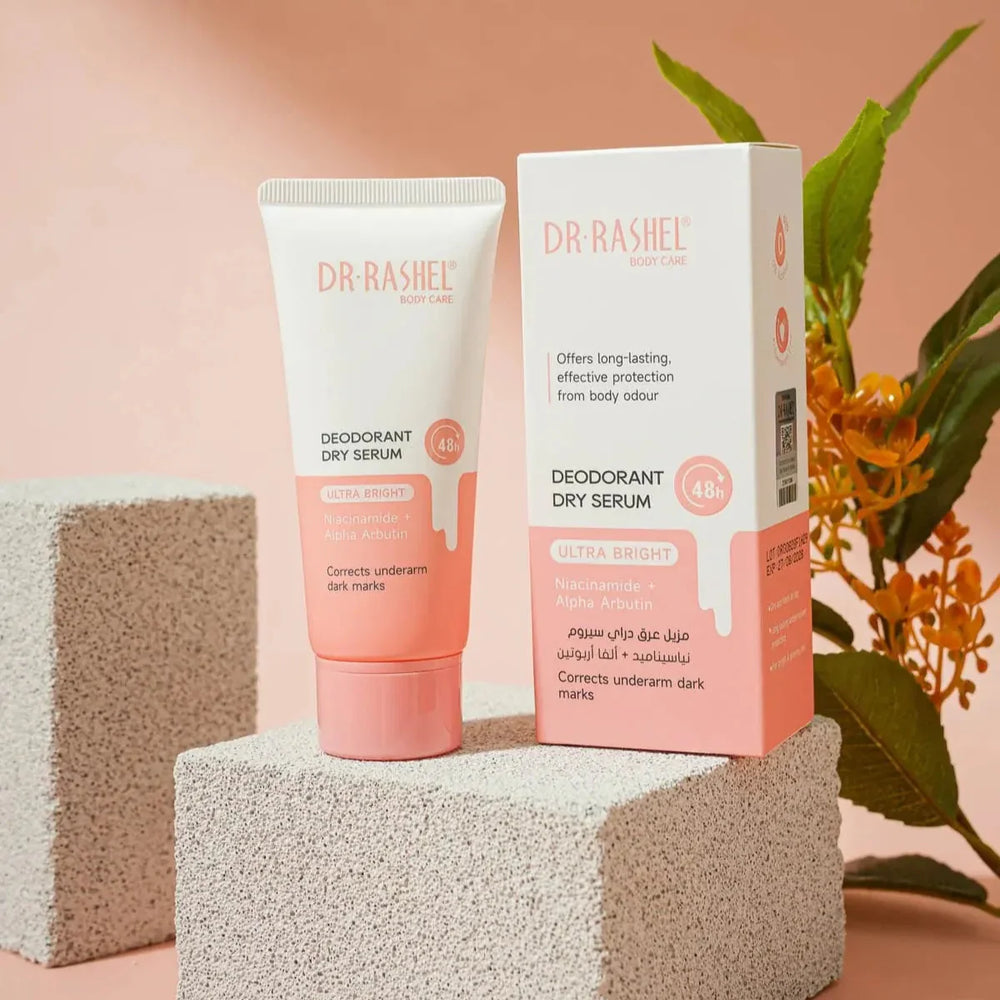 Dr Rashel Ultra Bright Niacinamide + Alpha Arbutin Deodorant Dry Serum - 60ml DR.Rashel