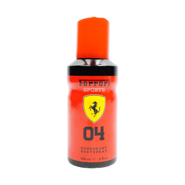Ferrari Sports 04 Deodorant Body Spray – 150ml Ferrari