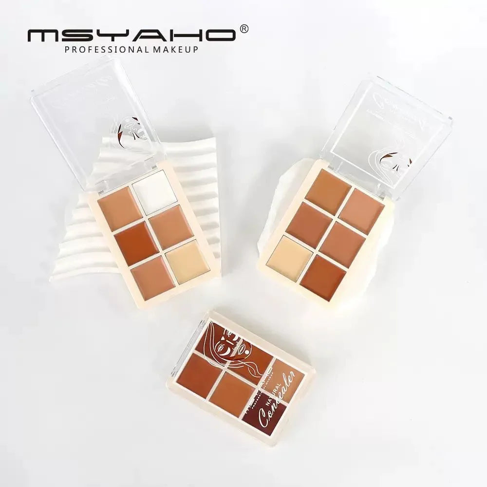MSYAHO 6 Colors Concealer Palette MSYAHO