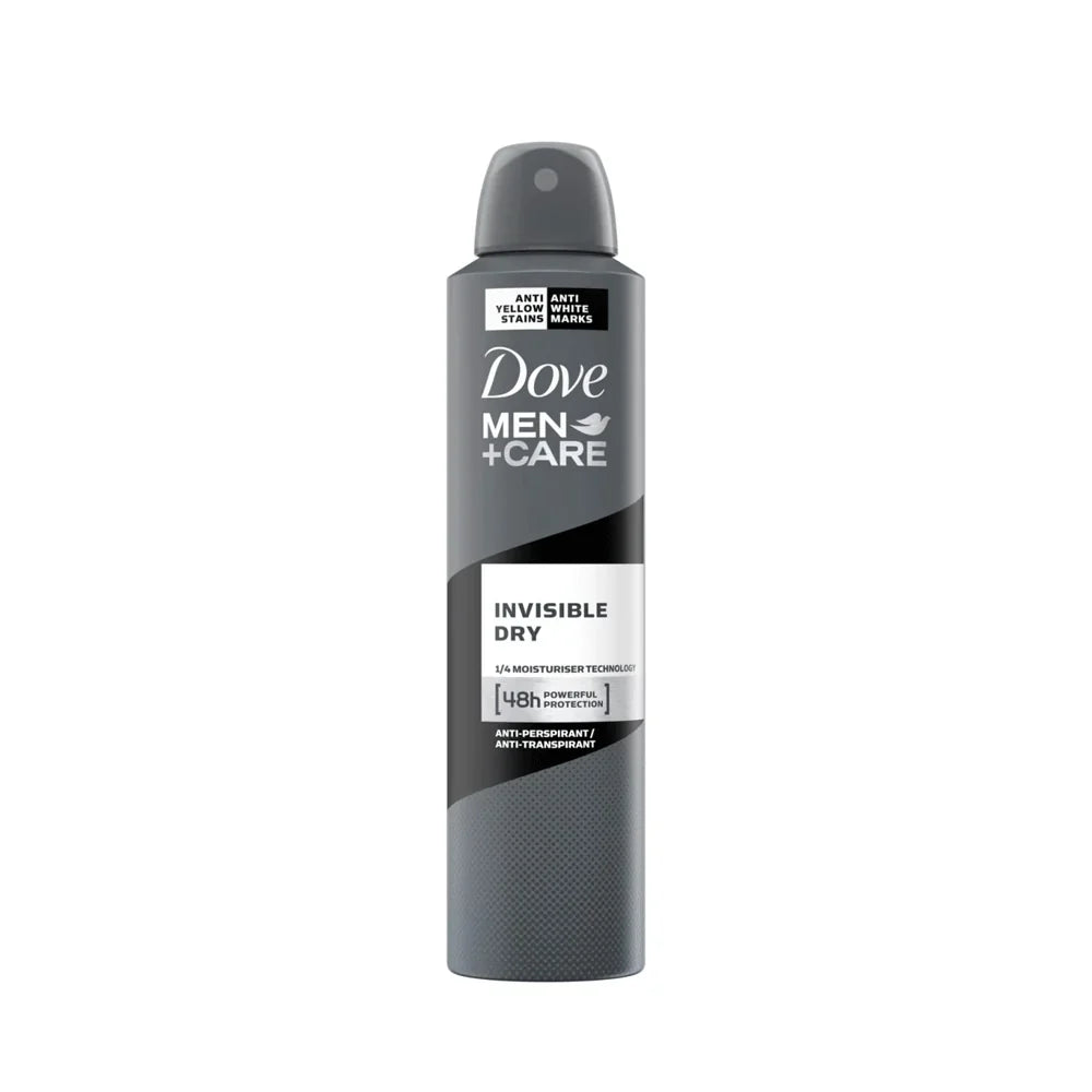 Dove Men+Care Invisible Dry Body Spray (250ml) Dove