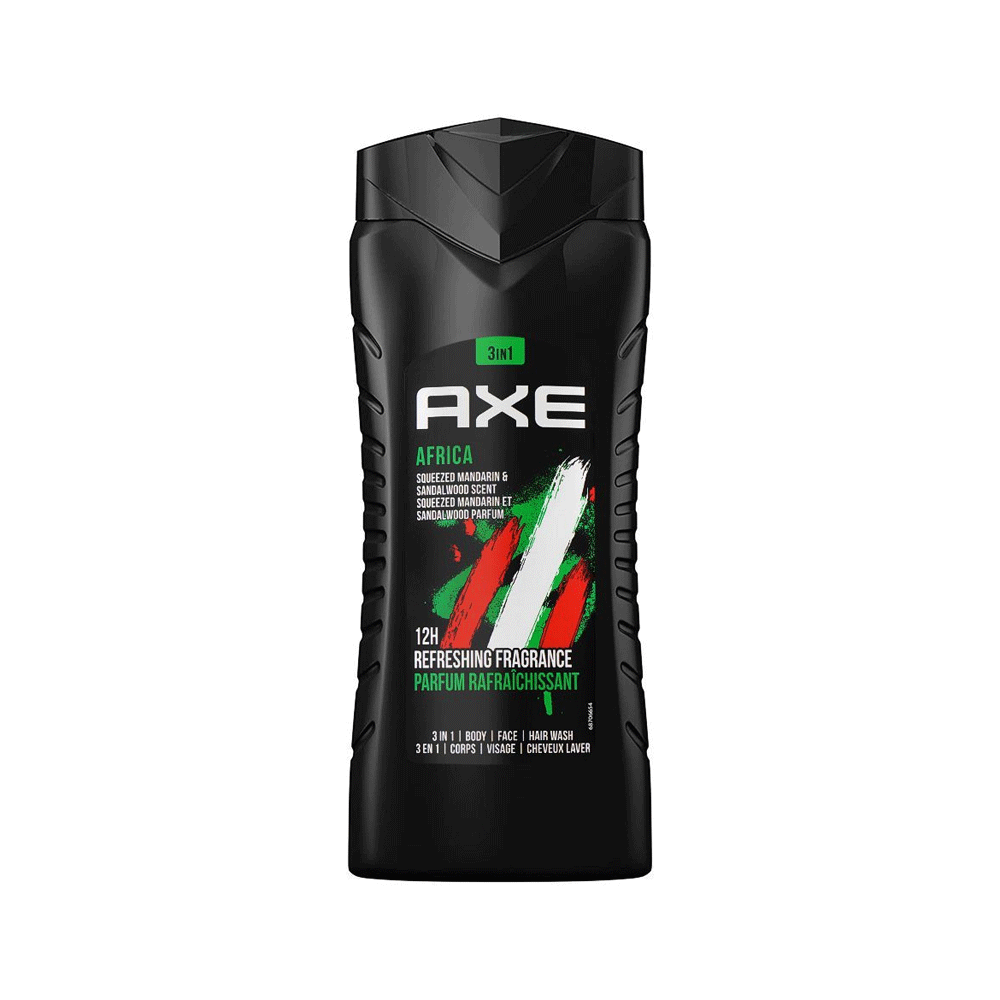 Axe Africa 3in1 Shower Gel 250ml Axe