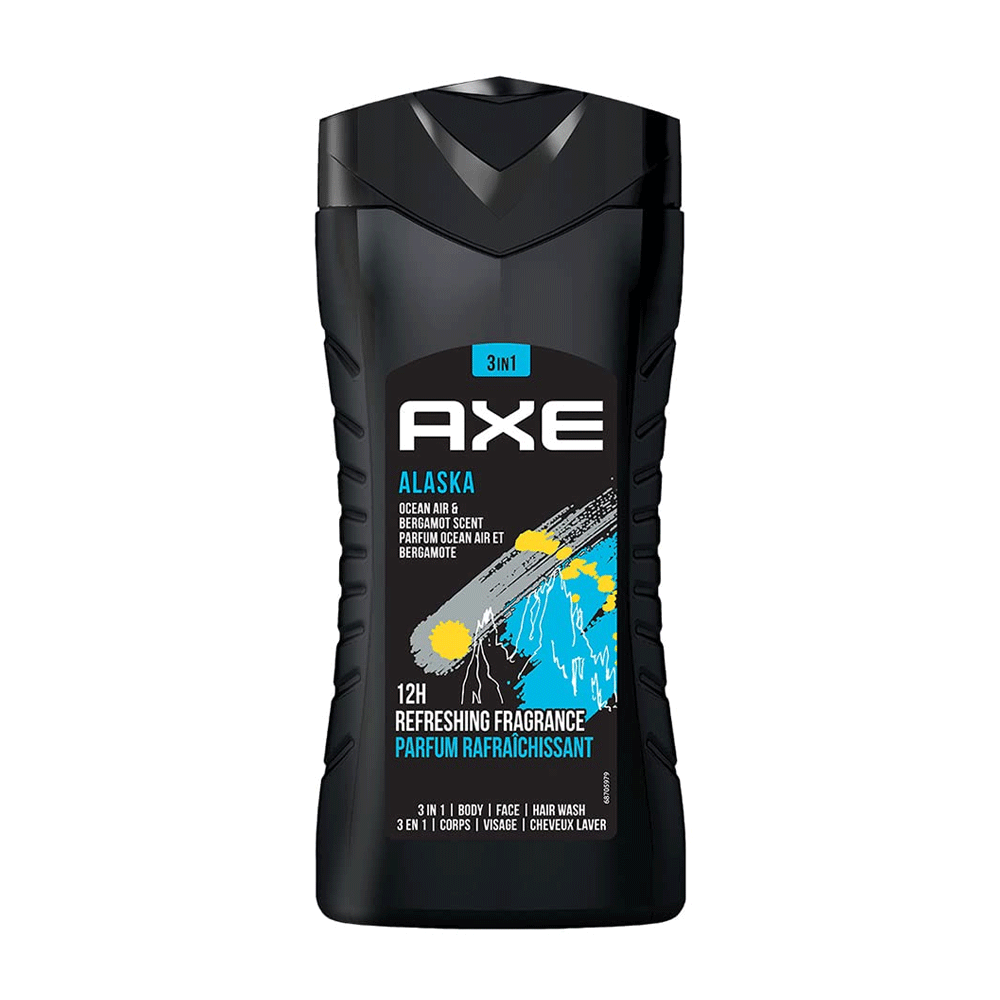 Axe Alaska Xl 3in1 Shower Gel 500ml Axe