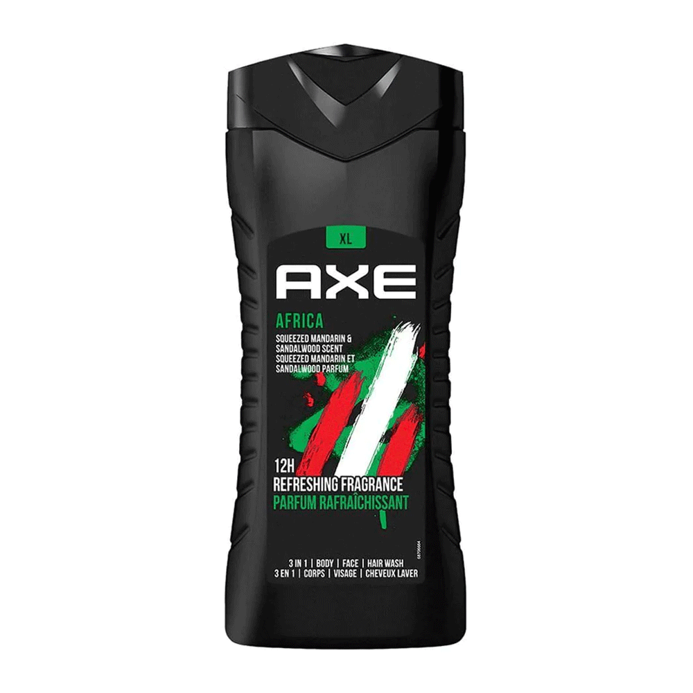Axe Africa Body Wash 3in1 400ml Axe