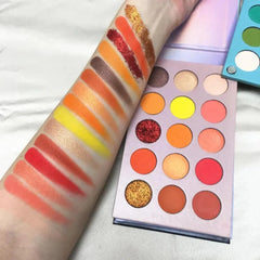 60 Color Professional Eyeshadow Palette Beauty Glazed
