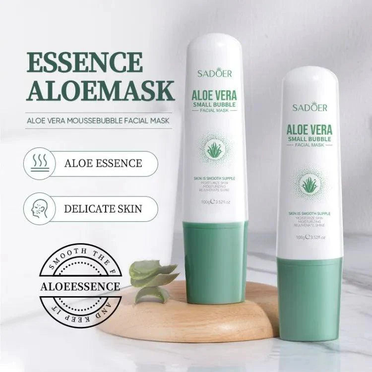 Sadoer Aloe Vera Bubble Mask Deep Cleansing & Blackheads Remover Face Mask Sadoer