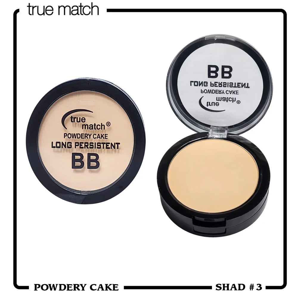 True Match Long Presistent Face Powder Cake True match
