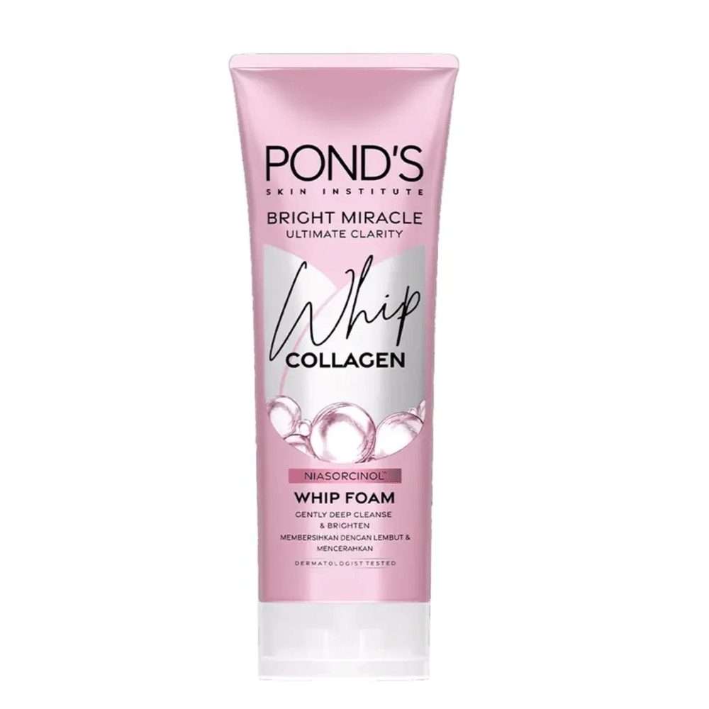 Ponds Bright Miracle Whip Collagen Whip Foam 90g Ponds