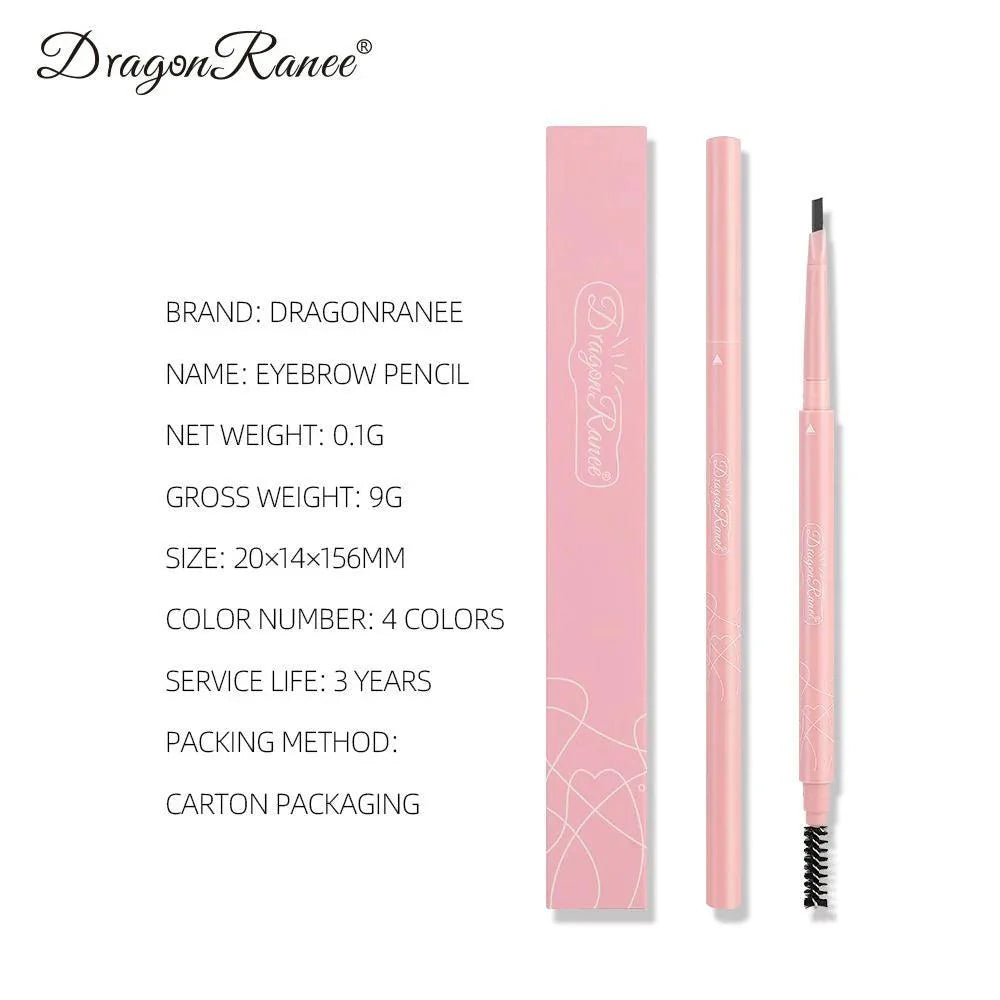 Dragon Ranee 2 In 1 Eyebrow Pencil – Natural Waterproof Smooth Dragon Ranee