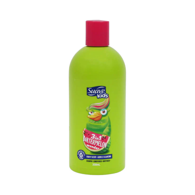 Suave - Watermelon Wonder 3-in-1 Shampoo, Conditioner, Body Wash Suave