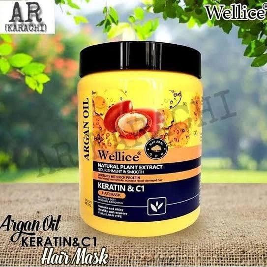 Wellice Argan Hair Mask 1 Kg Wellice