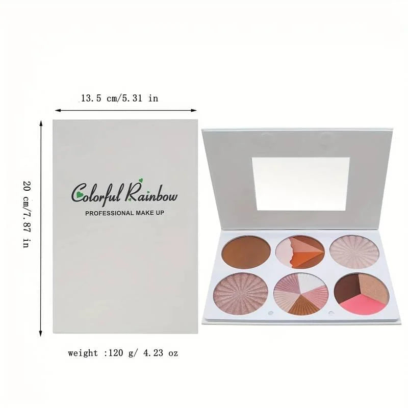 Colorfull Rainbow Professional Makeup Kit Colorful Rainbow