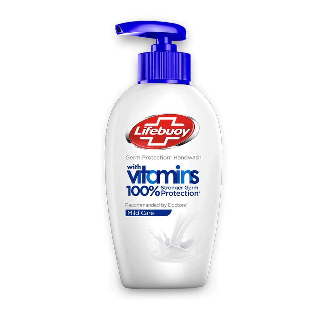 Lifebuoy Mild Care With Vitamins Hand Wash 200ml Lifebuoy