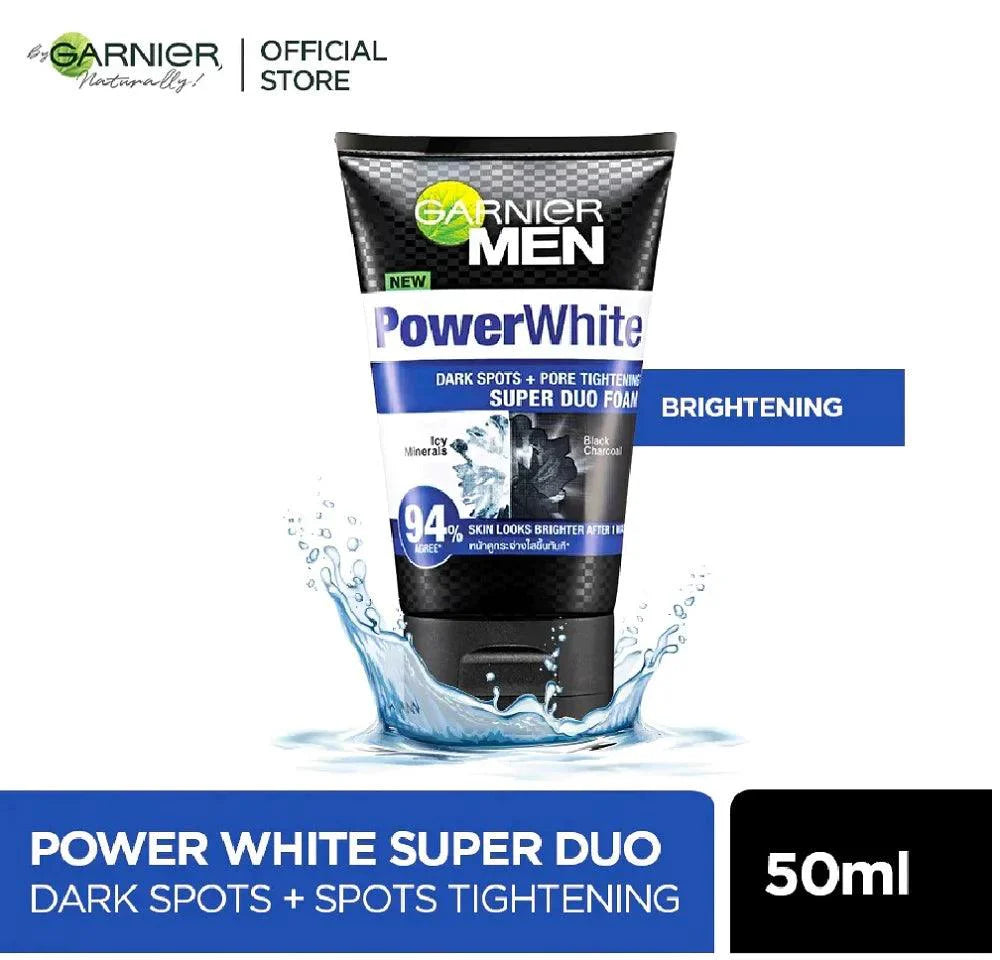 Garnier - Power White Face Wash For Men - 50ml Garnier