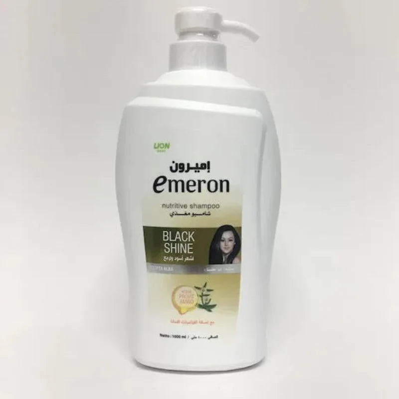 Emeron Nutritive Shampoo Black Shine with Eclipta Alba Active Provit Emeron