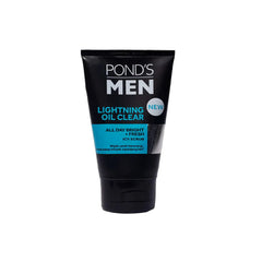Ponds Men Lightning Oil Clear Icy Scrub 100g