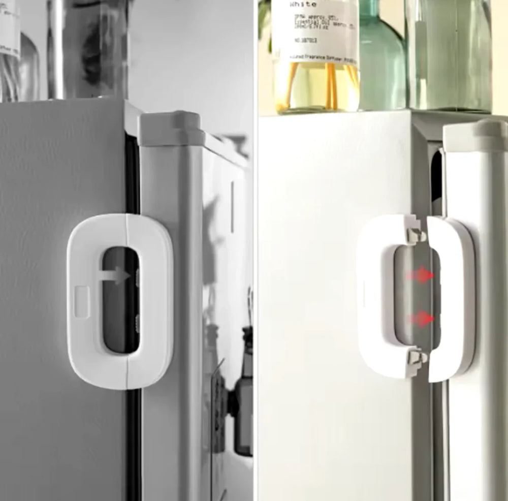 Self-Adhesive Fridge Lock Latch System Cosmia.pk