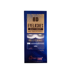 Glamorous Face 8D Mink Hair Eyelashes 10 Pieces GF 8066 Glamorous Face