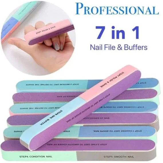 7 in 1 Nail Filer Buffer Shiner Cosmia.pk