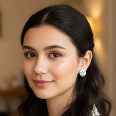 Zarcoon Trendy Stud Tops – Elegant Everyday Earrings Cosmia