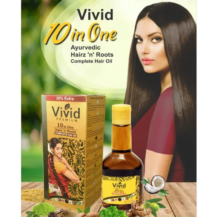 Vivid Herbal Hair Oil 120 ml Vivid