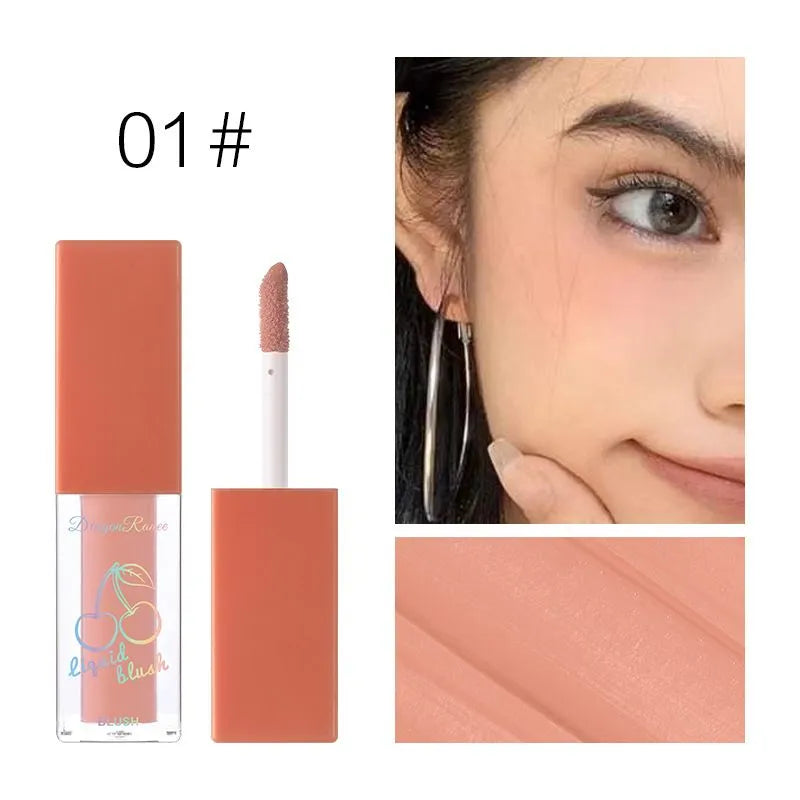 Dragon Ranee Fruit Juice Natural Shiny Liquid Blushes (4 pcs) Dragon Ranee