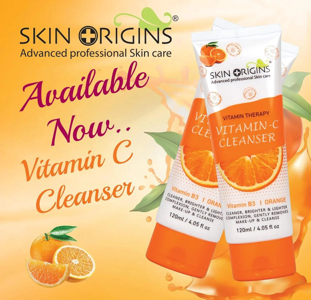 6pcs Skin Origins Vitamins Therapy 5 Steps Facial Kit (120ml) Skin Origins