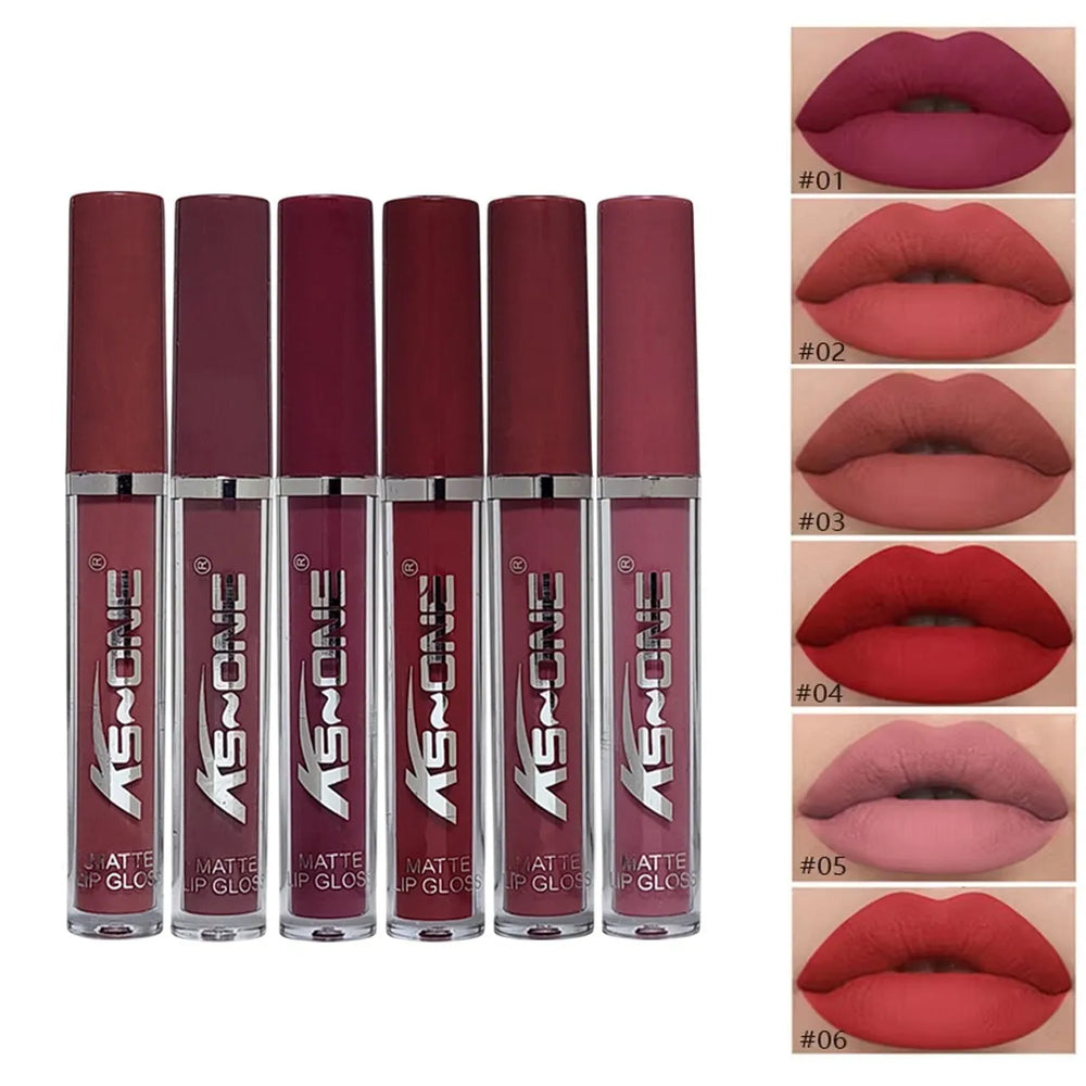 Ks One Matte Lipgloss 6pcs KS-ONE