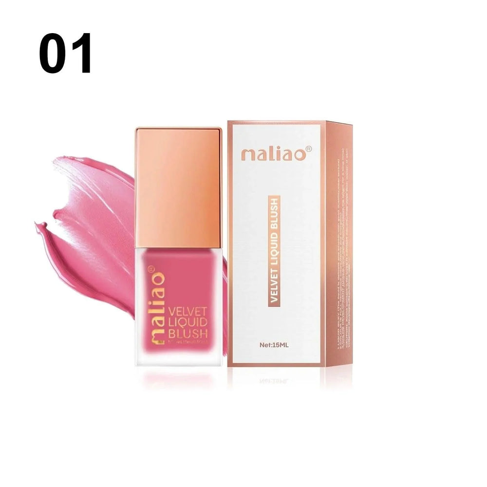 6 Pcs Maliao Velvet Liquid Blush Maliao