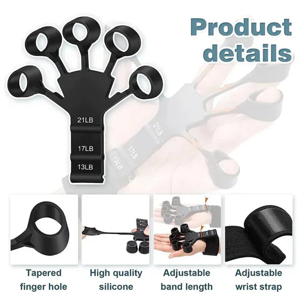 Silicone Finger Hand Grip Strengthener Cosmia.pk