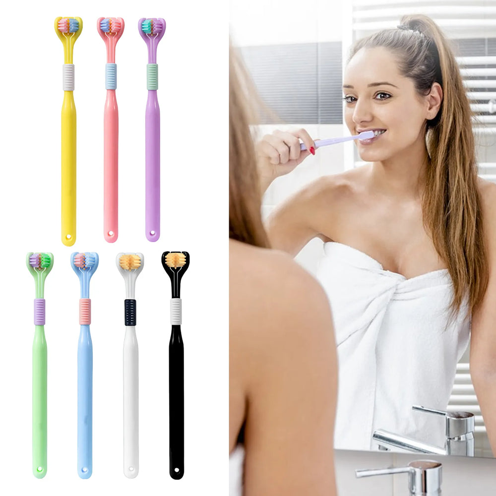 Soft Bristle 3 Sided Toothbrush Cosmia.pk