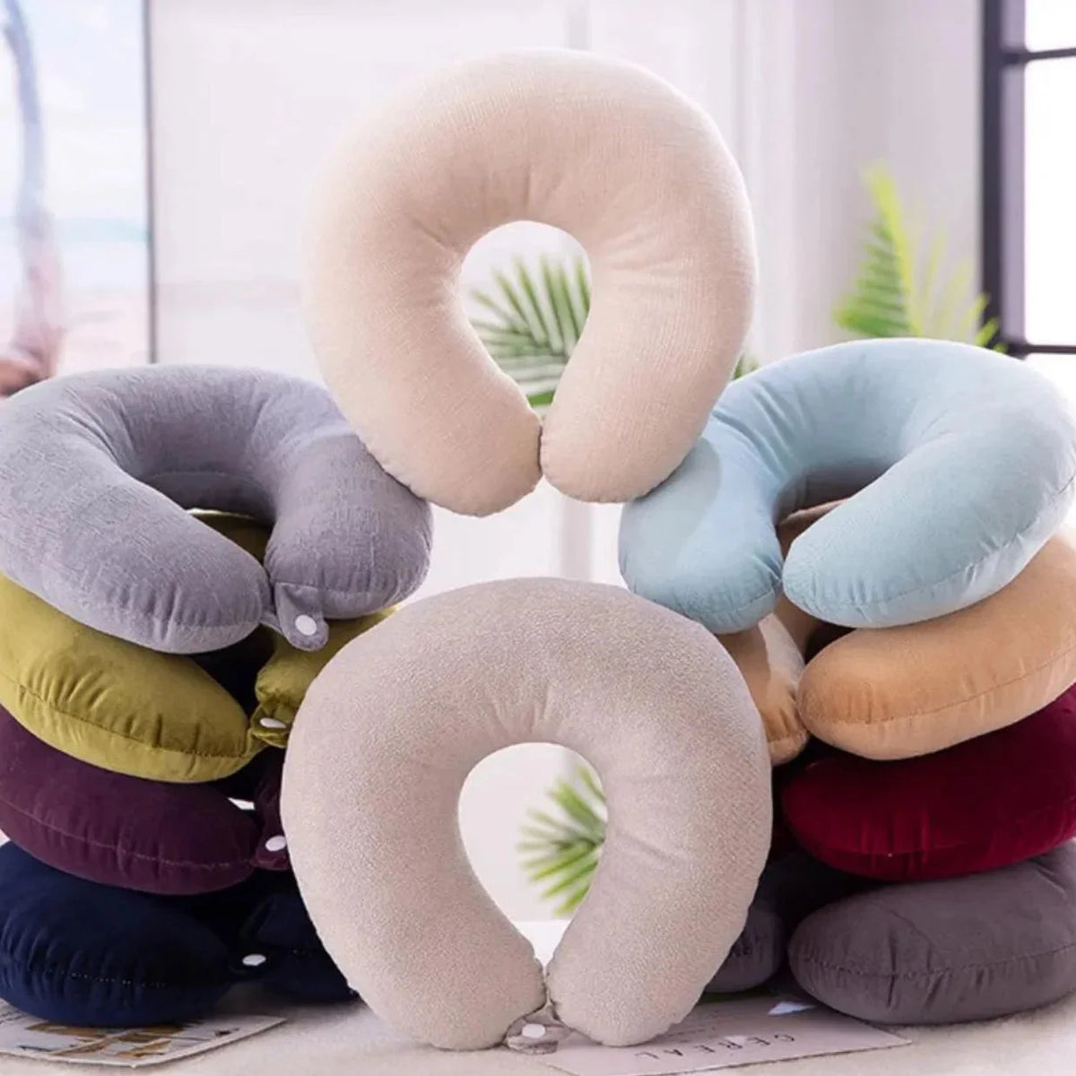 Neck Pillow - Random Colors Cosmia.pk