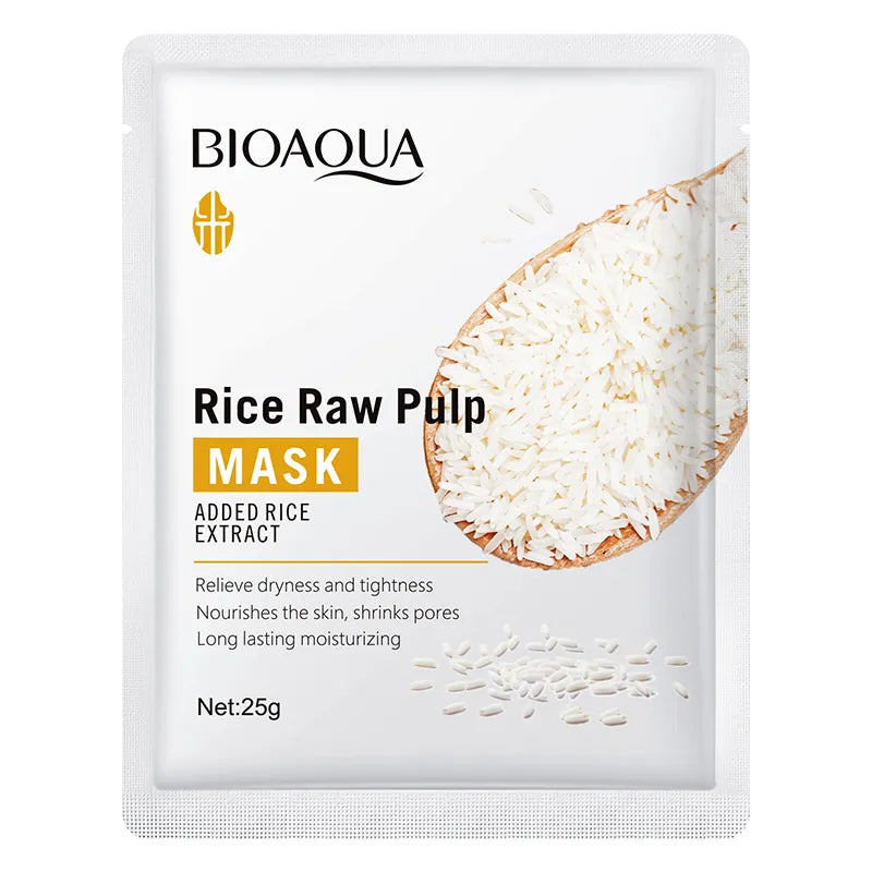 BIOAQUA Pack of 5 Rice Glow & Glowing Skincare Series Bioaqua