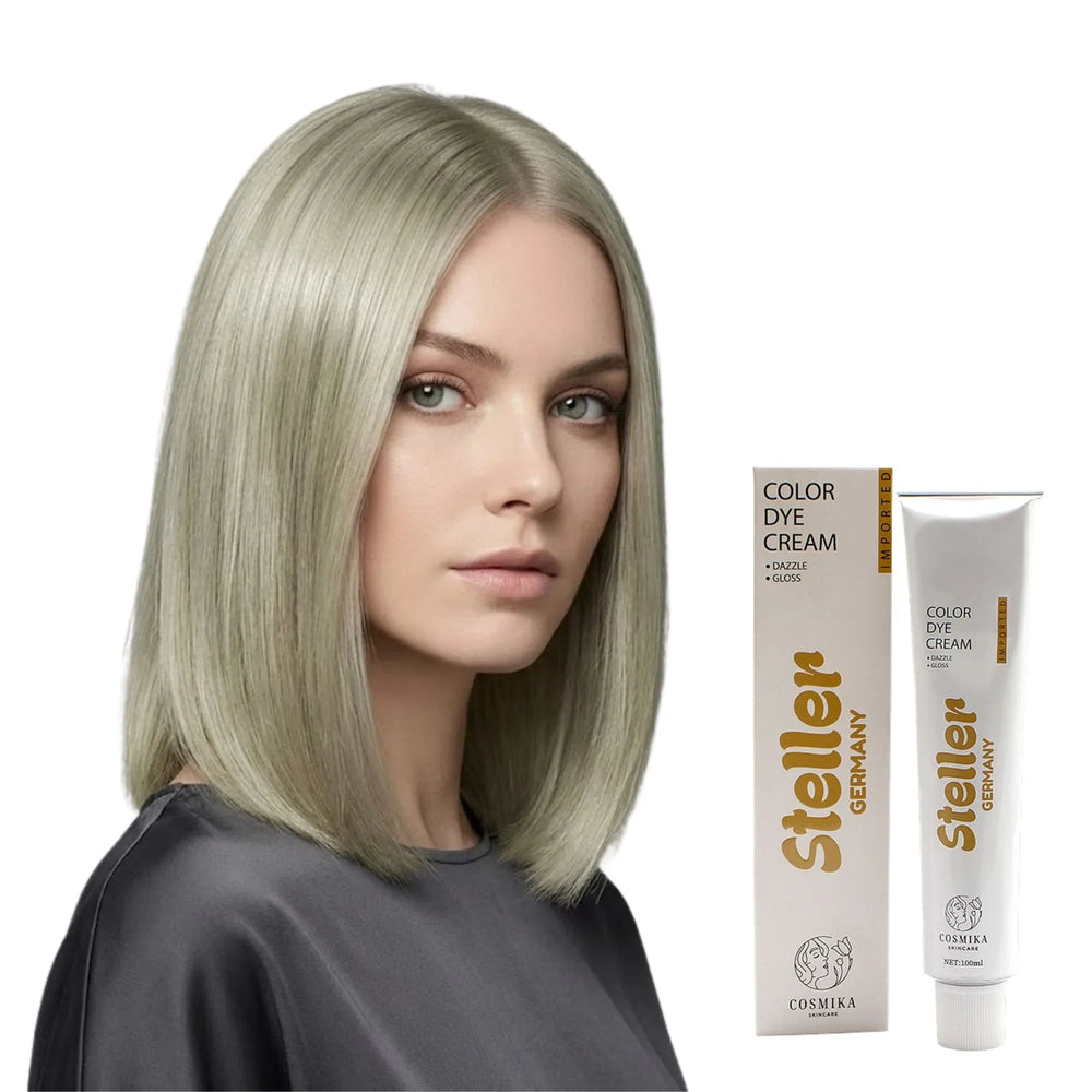 Steller Germany Color Dye Cream - 9-2 Matt Mate - 100ml Steller
